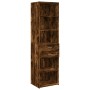 Schmaler Schrank aus geräucherter Eichen-Ingenieurholz 50x42,5x225 cm. von , Sideboards - Ref: Foro24-3281312, Preis: 184,34 ...