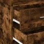 Schmaler Schrank aus geräucherter Eichen-Ingenieurholz 50x42,5x225 cm. von , Sideboards - Ref: Foro24-3281312, Preis: 181,34 ...