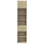 Schmaler Schrank aus Eichenholz in Sonoma-Optik, 50x42,5x225 cm. von , Sideboards - Ref: Foro24-3281310, Preis: 171,80 €, Rab...