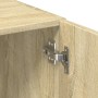 Schmaler Schrank aus Eichenholz in Sonoma-Optik, 50x42,5x225 cm. von , Sideboards - Ref: Foro24-3281310, Preis: 174,45 €, Rab...