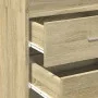 Narrow engineered wood wardrobe in Sonoma oak, 50x42.5x225 cm by , Sideboards - Ref: Foro24-3281310, Price: 171,76 €, Discoun...