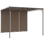 Garden gazebo with taupe gray side curtain 3x3x2.25 m by vidaXL, Tents and gazebos - Ref: Foro24-312263, Price: 222,13 €, Dis...
