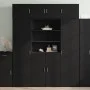 Armario de madera de ingeniería negro 80x42,5x225 cm de , Aparadores - Ref: Foro24-3281344, Precio: 262,73 €, Descuento: %