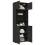 Armario de madera de ingeniería negro 80x42,5x225 cm de , Aparadores - Ref: Foro24-3281344, Precio: 262,73 €, Descuento: %