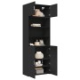 Engineered wood black wardrobe 80x42.5x225 cm by , Sideboards - Ref: Foro24-3281344, Price: 267,14 €, Discount: %