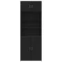 Armario de madera de ingeniería negro 80x42,5x225 cm de , Aparadores - Ref: Foro24-3281344, Precio: 262,73 €, Descuento: %