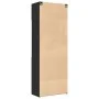 Armario de madera de ingeniería negro 80x42,5x225 cm de , Aparadores - Ref: Foro24-3281344, Precio: 262,73 €, Descuento: %