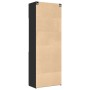 Engineered wood black wardrobe 80x42.5x225 cm by , Sideboards - Ref: Foro24-3281344, Price: 267,14 €, Discount: %
