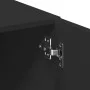 Armario de madera de ingeniería negro 80x42,5x225 cm de , Aparadores - Ref: Foro24-3281344, Precio: 262,73 €, Descuento: %
