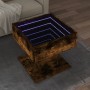 Mitteltisch und LED aus geräucherter Eichen-Ingenieurholz 50x50x45cm. von , Couchtisch - Ref: Foro24-847529, Preis: 95,61 €, ...