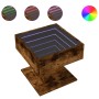 Mitteltisch und LED aus geräucherter Eichen-Ingenieurholz 50x50x45cm. von , Couchtisch - Ref: Foro24-847529, Preis: 95,61 €, ...
