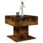 Mitteltisch und LED aus geräucherter Eichen-Ingenieurholz 50x50x45cm. von , Couchtisch - Ref: Foro24-847529, Preis: 95,61 €, ...