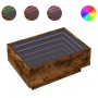 Mittel- und LED-Tisch aus geräucherter Eichen-Ingenieurholz 70x50x30cm. von , Couchtisch - Ref: Foro24-847515, Preis: 119,61 ...