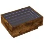 Center table and LED smoked oak engineered wood 70x50x30cm by , Coffee table - Ref: Foro24-847515, Price: 117,72 €, Discount: %