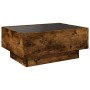 Center table and LED smoked oak engineered wood 70x50x30cm by , Coffee table - Ref: Foro24-847515, Price: 119,61 €, Discount: %