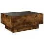 Center table and LED smoked oak engineered wood 70x50x30cm by , Coffee table - Ref: Foro24-847515, Price: 117,72 €, Discount: %
