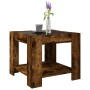 Mitteltisch und LED aus geräucherter Eichen-Ingenieurholz 53x53x45cm. von , Couchtisch - Ref: Foro24-847543, Preis: 83,96 €, ...