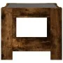 Center table and LED smoked oak engineered wood 53x53x45cm by , Coffee table - Ref: Foro24-847543, Price: 82,79 €, Discount: %