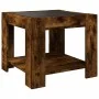 Center table and LED smoked oak engineered wood 53x53x45cm by , Coffee table - Ref: Foro24-847543, Price: 82,79 €, Discount: %