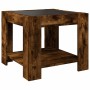Mitteltisch und LED aus geräucherter Eichen-Ingenieurholz 53x53x45cm. von , Couchtisch - Ref: Foro24-847543, Preis: 83,96 €, ...