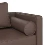 Daybed sofa with brown synthetic leather cushions by , Daybeds - Ref: Foro24-4007566, Price: 154,95 €, Discount: %