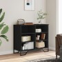 Engineered wood black sideboard 91x35.5x74.5 cm by , Sideboards - Ref: Foro24-848549, Price: 69,05 €, Discount: %
