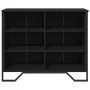 Engineered wood black sideboard 91x35.5x74.5 cm by , Sideboards - Ref: Foro24-848549, Price: 68,22 €, Discount: %