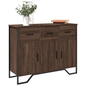 Ingenieurholz-Sideboard in Eichenbraun 97x32,5x74,5 cm von , Sideboards - Ref: Foro24-848563, Preis: 104,85 €, Rabatt: %