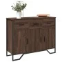 Engineered wood brown oak sideboard 97x32.5x74.5 cm by , Sideboards - Ref: Foro24-848563, Price: 104,85 €, Discount: %