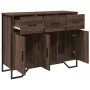 Engineered wood brown oak sideboard 97x32.5x74.5 cm by , Sideboards - Ref: Foro24-848563, Price: 104,85 €, Discount: %