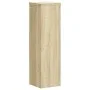 Plant stands 2 units oak wood Sonoma 17x17x60 cm by , Pot stands - Ref: Foro24-852935, Price: 43,02 €, Discount: %