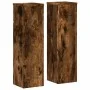 Soportes de plantas 2 uds madera roble ahumado 17x17x60 cm de , Soportes para macetas - Ref: Foro24-852937, Precio: 43,54 €, ...