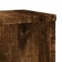 Soportes de plantas 2 uds madera roble ahumado 17x17x60 cm de , Soportes para macetas - Ref: Foro24-852937, Precio: 43,54 €, ...
