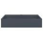 Lavabo de fundición de mineral/mármol antracita 50x38x13 cm de , Lavabos - Ref: Foro24-155984, Precio: 155,87 €, Descuento: %