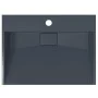 Lavabo de fundición de mineral/mármol antracita 50x38x13 cm de , Lavabos - Ref: Foro24-155984, Precio: 155,87 €, Descuento: %