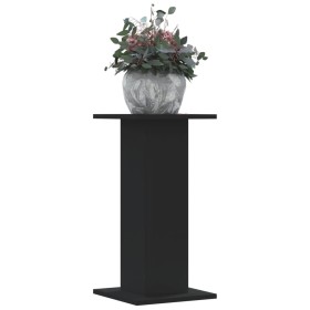 Plant stands 2 units engineered wood black 30x30x60 cm by , Pot stands - Ref: Foro24-3307856, Price: 55,09 €, Discount: %