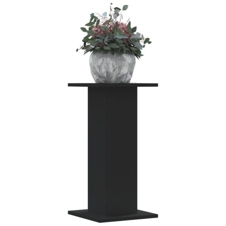 Pflanzenständer 2 Stück aus schwarzem Ingenieurholz 30x30x60 cm von , Topfständer - Ref: Foro24-3307856, Preis: 55,09 €, Raba...