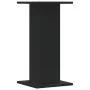 Pflanzenständer 2 Stück aus schwarzem Ingenieurholz 30x30x60 cm von , Topfständer - Ref: Foro24-3307856, Preis: 58,58 €, Raba...