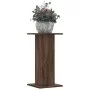 Soportes de plantas 2 uds madera marrón roble 30x30x60 cm de , Soportes para macetas - Ref: Foro24-3307861, Precio: 54,60 €, ...