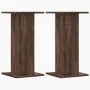 Soportes de plantas 2 uds madera marrón roble 30x30x60 cm de , Soportes para macetas - Ref: Foro24-3307861, Precio: 54,60 €, ...