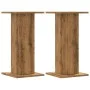 Pflanzenständer 2 Stück Eichenholz Artisan 30x30x60 cm von , Topfständer - Ref: Foro24-3307863, Preis: 63,08 €, Rabatt: %