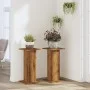 Pflanzenständer 2 Stück Eichenholz Artisan 30x30x60 cm von , Topfständer - Ref: Foro24-3307863, Preis: 63,08 €, Rabatt: %