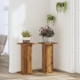 Soportes de plantas 2 uds madera roble artisian 30x30x60 cm de , Soportes para macetas - Ref: Foro24-3307863, Precio: 52,28 €...
