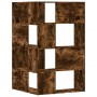 Eckregal 4 Ebenen Eichenholz Rauch 85x85x140 cm von , Bücherregale und Regale - Ref: Foro24-3307814, Preis: 166,91 €, Rabatt: %