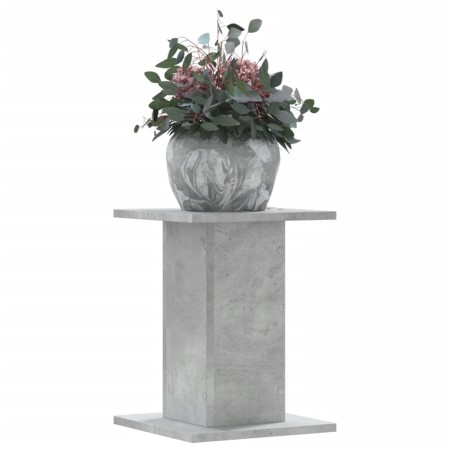 Pflanzenständer 2 Stück aus Holz in Grau-Betonoptik 30x30x40 cm von , Topfständer - Ref: Foro24-3307849, Preis: 39,22 €, Raba...