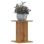 Pflanzenständer 2 Stück Eichenholz Artisan 30x30x40 cm von , Topfständer - Ref: Foro24-3307854, Preis: 47,89 €, Rabatt: %