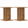 Pflanzenständer 2 Stück Eichenholz Artisan 30x30x40 cm von , Topfständer - Ref: Foro24-3307854, Preis: 47,89 €, Rabatt: %