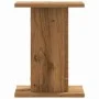 Soportes para plantas 2 uds madera roble artisian 30x30x40 cm de , Soportes para macetas - Ref: Foro24-3307854, Precio: 59,81...