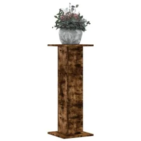 Pflanzenständer 2 Stück Eichenholz geräuchert 30x30x80 cm von , Topfständer - Ref: Foro24-3307868, Preis: 66,20 €, Rabatt: %