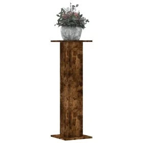 Pflanzenständer 2 Stück Eichenholz geräuchert 30x30x95 cm von , Topfständer - Ref: Foro24-3307877, Preis: 72,88 €, Rabatt: %
